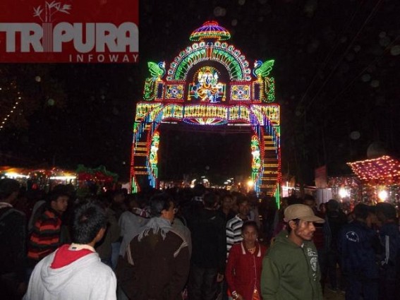 Kamalpur: 119th Maharas Jatra and Utsav concluded amidst enthusiasm and celebration till morning Kamalpur: 119th Maharas Jatra and Utsav concluded amidst enthusiasm and celebration till morning